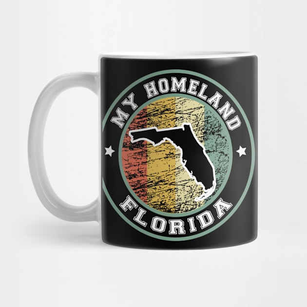 Homeland Florida state USA vintage by LiquidLine